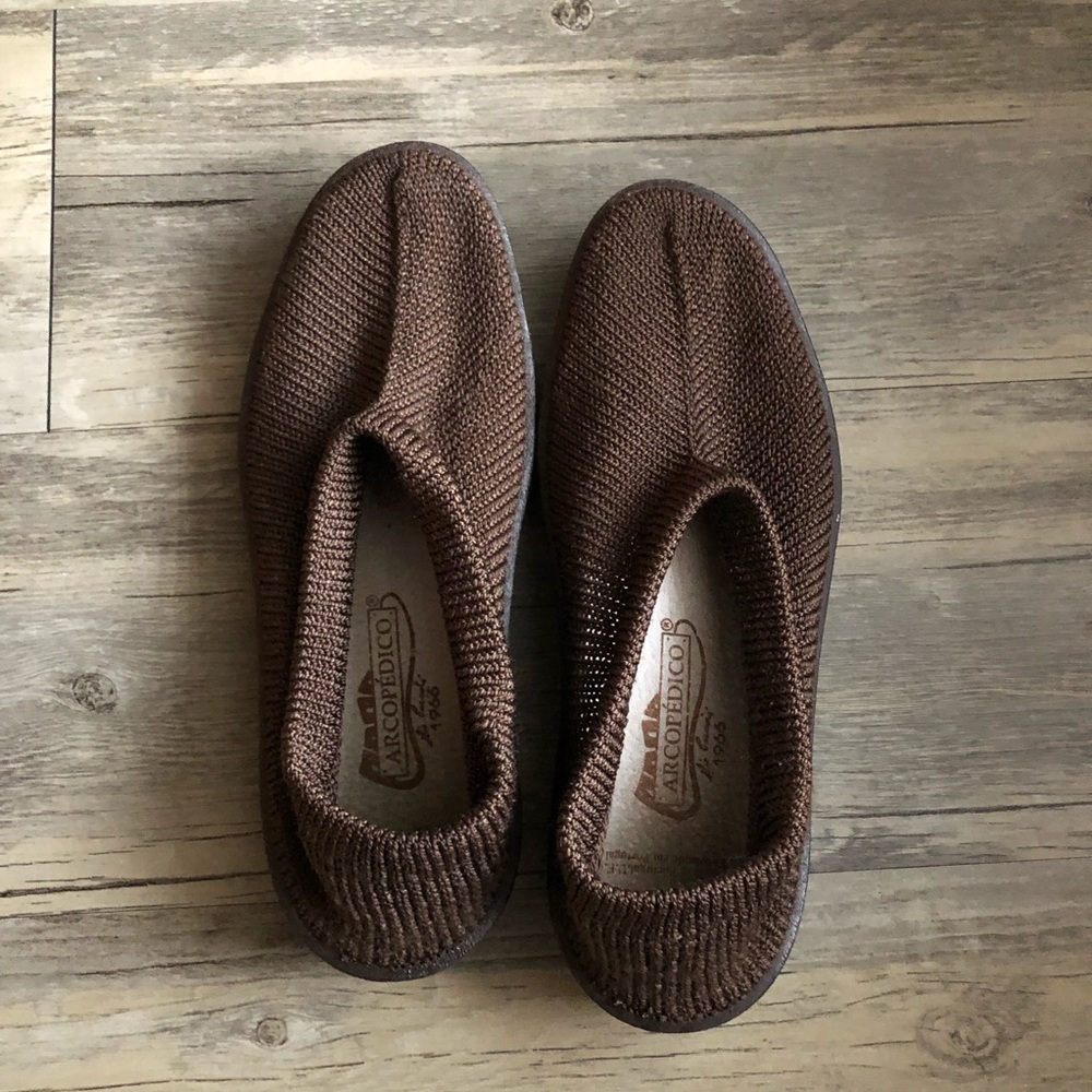 Arcopedico Knit Slip On Flats